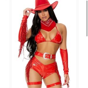 Forplay Catalog - Ride ‘Em Sexy Cowgirl Costume

Hat included! 

Size M/L